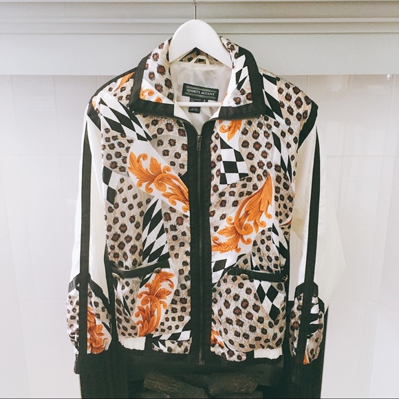 SOLD VINTAGE 90s Wind Breaker Track Jacket - Picture 4 of 7